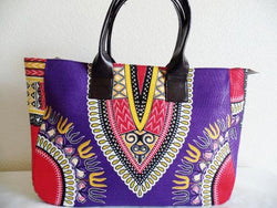 African Print Ama Dashiki Tote - Oludan