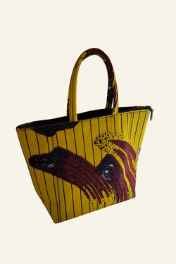 African Print Yeside Tote