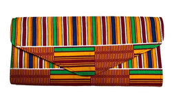 African Print Abatan Clutch - Oludan