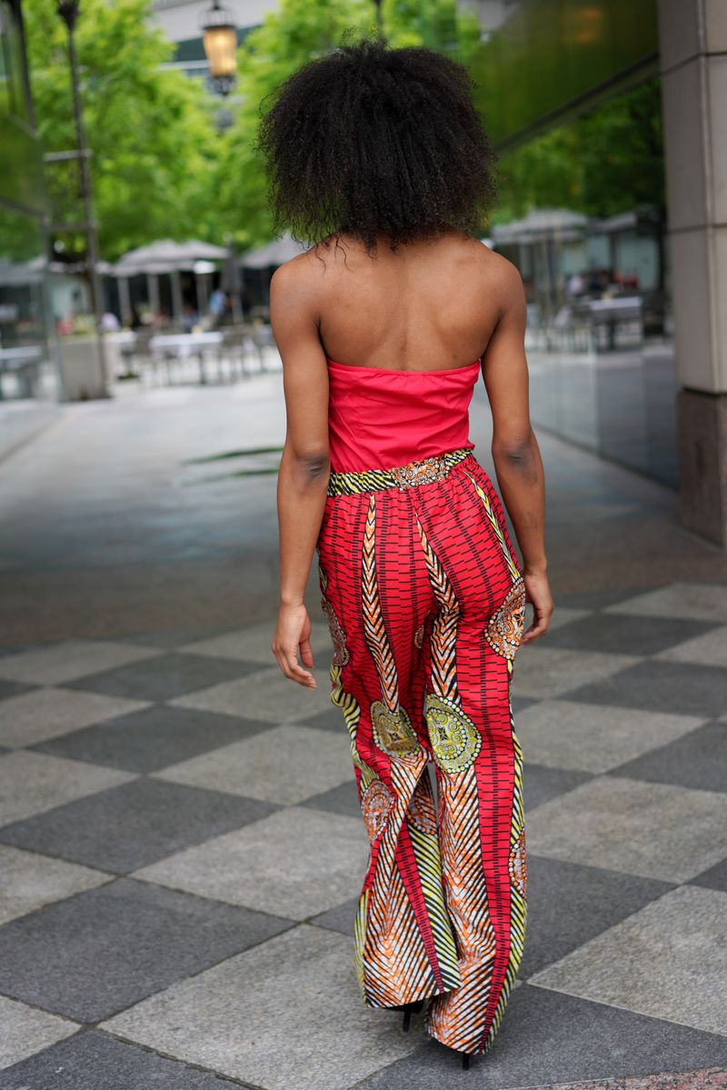 African Print Ame Pants