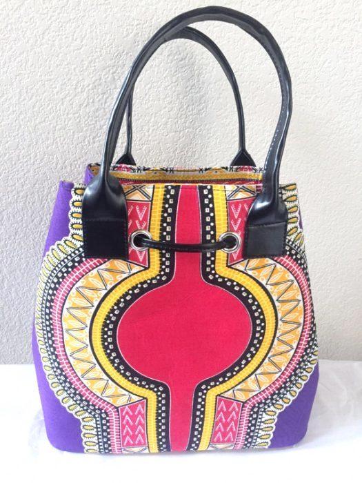 African Print Dashiki Jamai Tote - Oludan