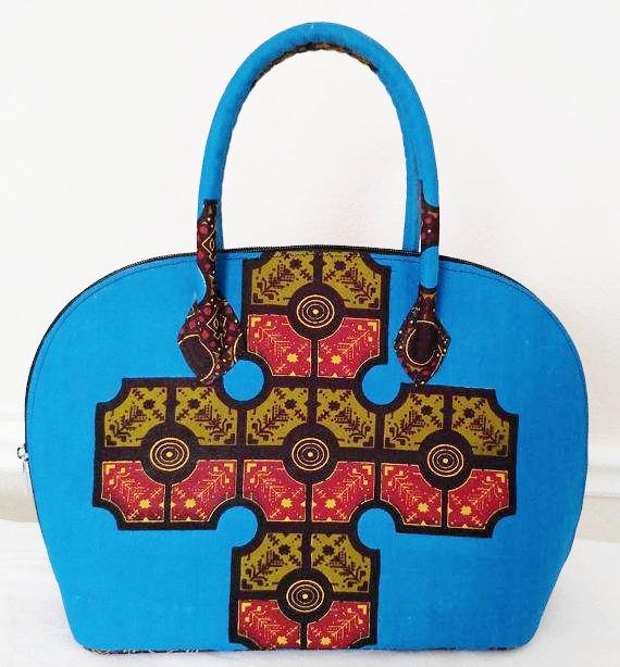 African Print Torie Tote - Oludan