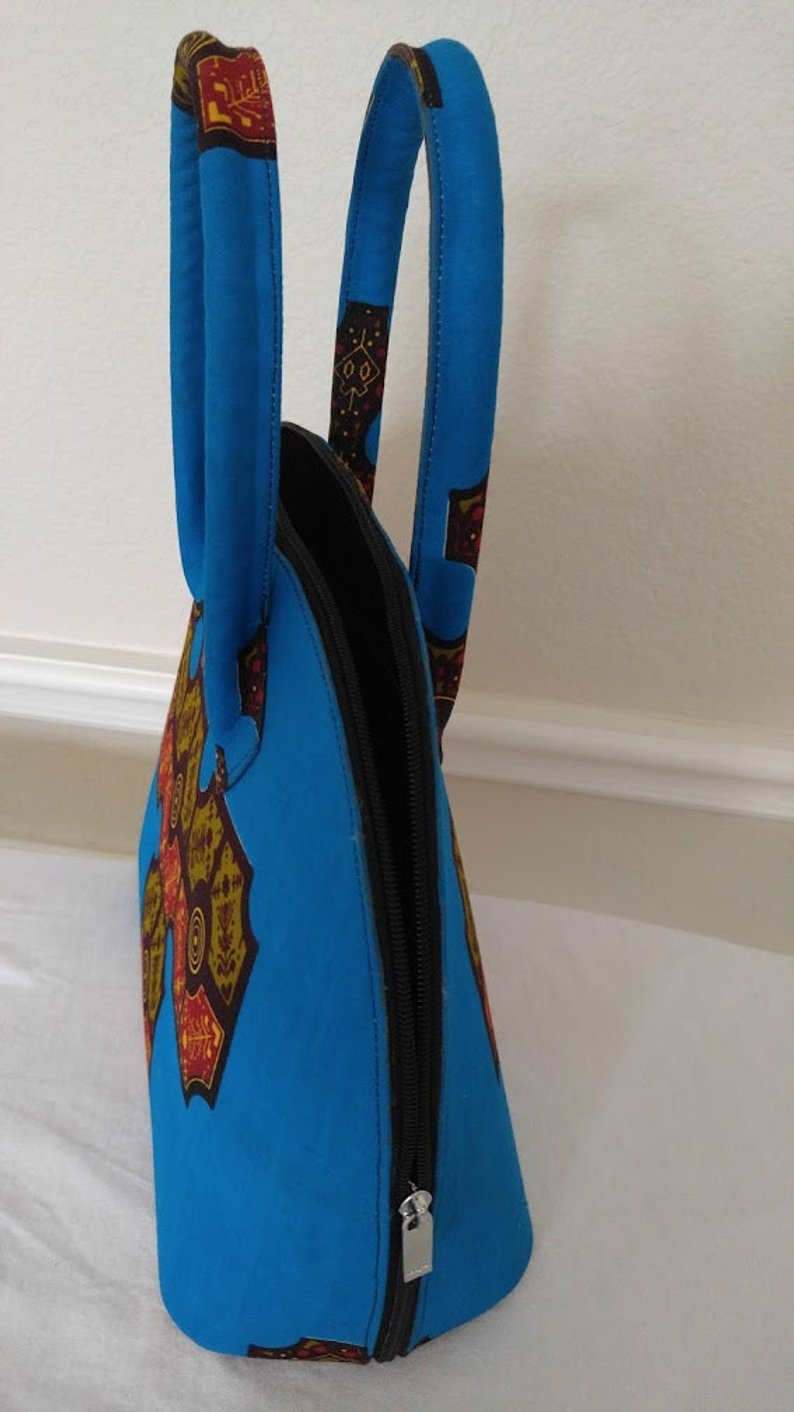 African Print Torie Tote - Oludan