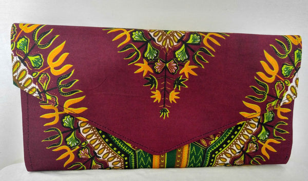 African Print Itohan Clutch - Oludan