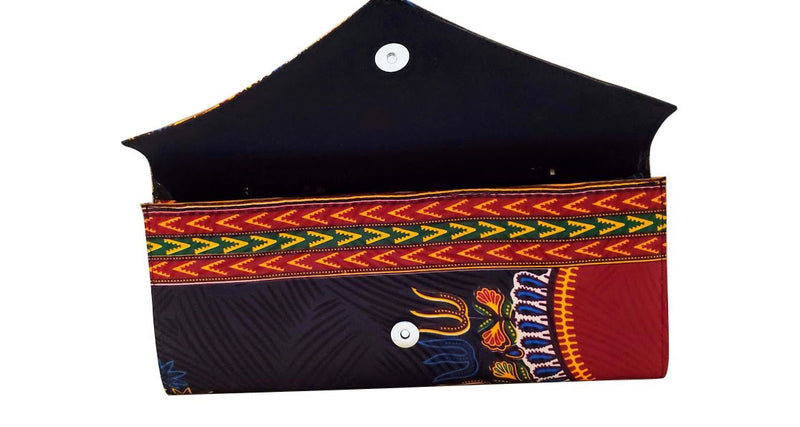 African Print Zola Clutch Bag - Oludan