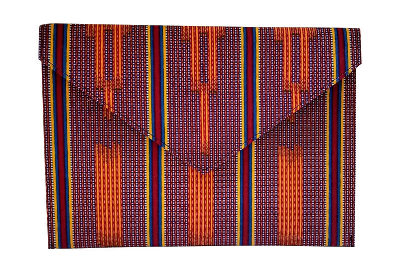 African Print Okene Envelope Clutch - Oludan