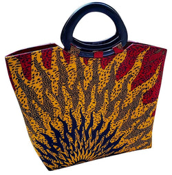 African Print Sunshine Tote - Oludan