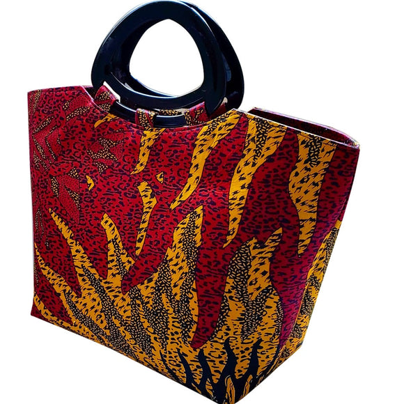 African Print Sunshine Tote - Oludan