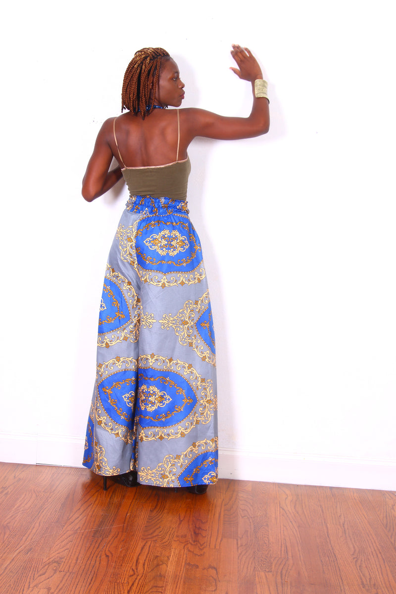 African Print Imuetiyan Palazzo Pants - Oludan