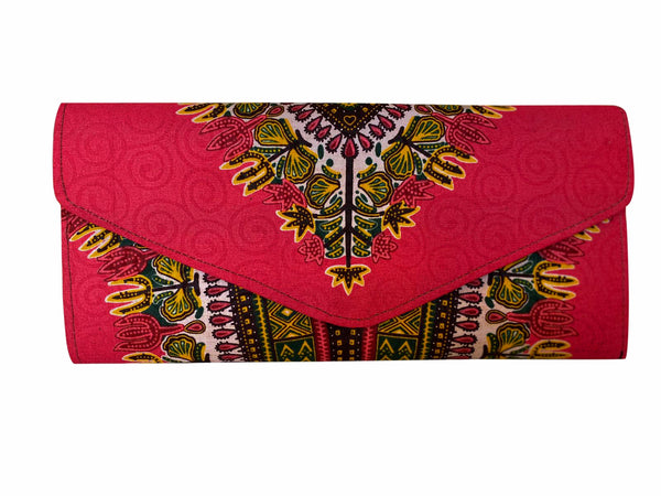 African Print Akai Clutch